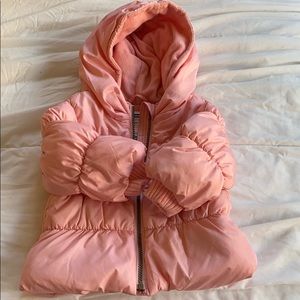 Toddler girl puffer jacket
